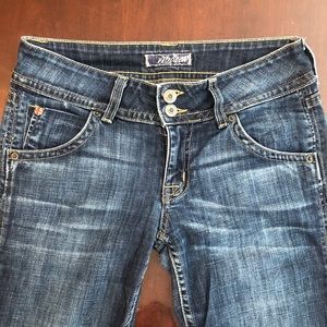 Hudson low rise bootcut jeans